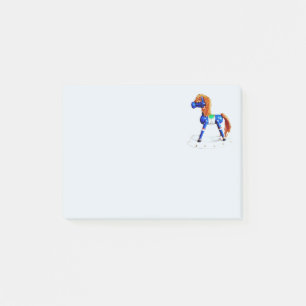 Hobby Rocking Horse anpassbar Post-it Klebezettel