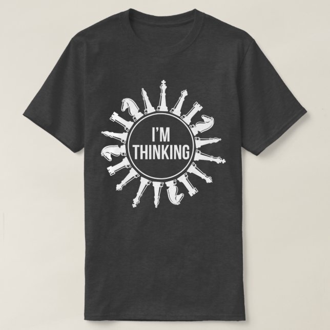 Hobby Schach Spieler Gift Strategy Schach T-Shirt (Design vorne)