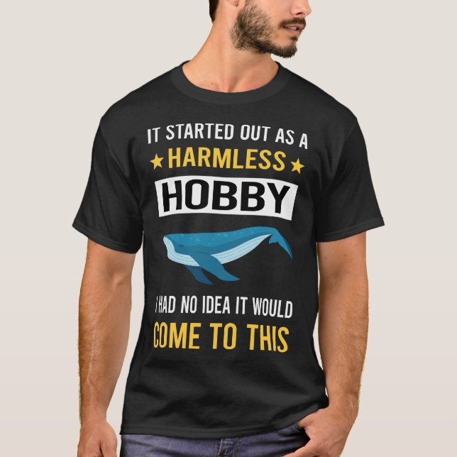 Hobby Whale Watching T-Shirt (Vorderseite)