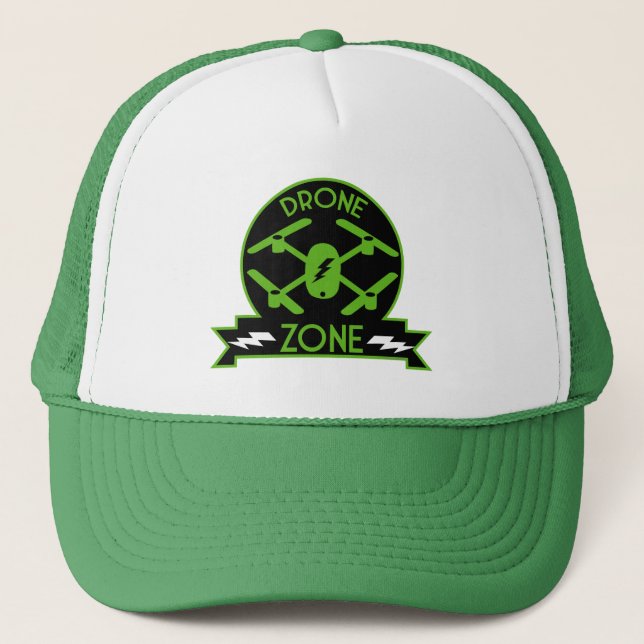 Hobbyist Drone | Pilotprogramm für Drohne | Fotogr Truckerkappe (Vorderseite)