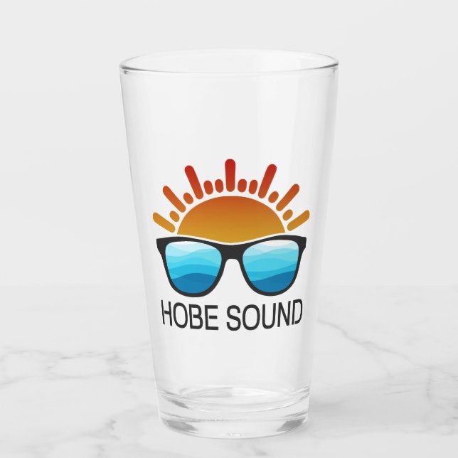Hobe Sound Florida Sonnenbrille Glas (Vorderseite)