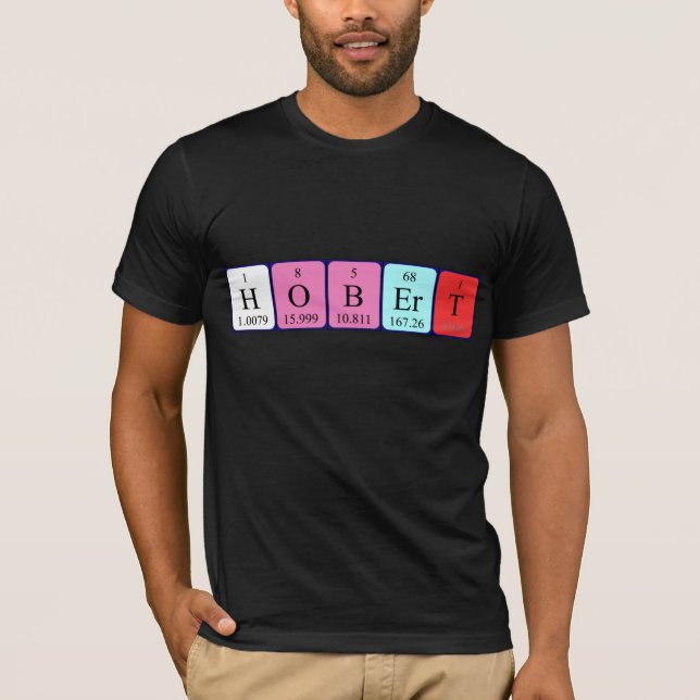 Hobert Periodenname Shirt (Vorderseite)