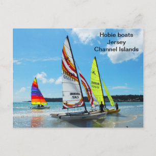 Hobie-Boote, Jersey, Kanalinseln Postkarte