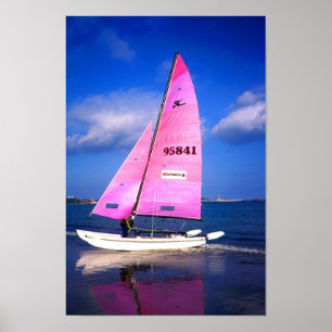 HOBIE CAT-REFLECTION POSTER