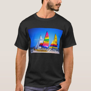 Hobie Katzen in Jersey T-Shirt