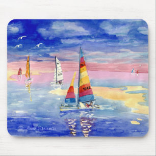 Hobie Katzen-Segelboote Mousepad