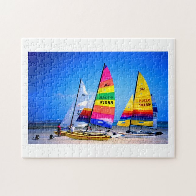 Hobie-Katzenboote in Jersey Puzzle (Horizontal)
