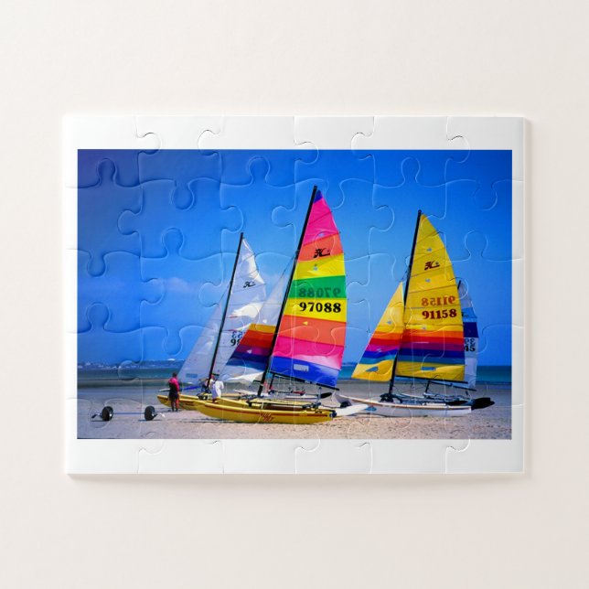 Hobie-Segelboote Puzzle (Horizontal)