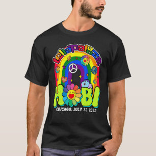 Hobipalooza Groovy Niedlich Rainbow Smile Blume Mu T-Shirt