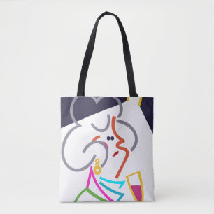 Hobnob Moderne Abstrakte Kunst Tanztasche