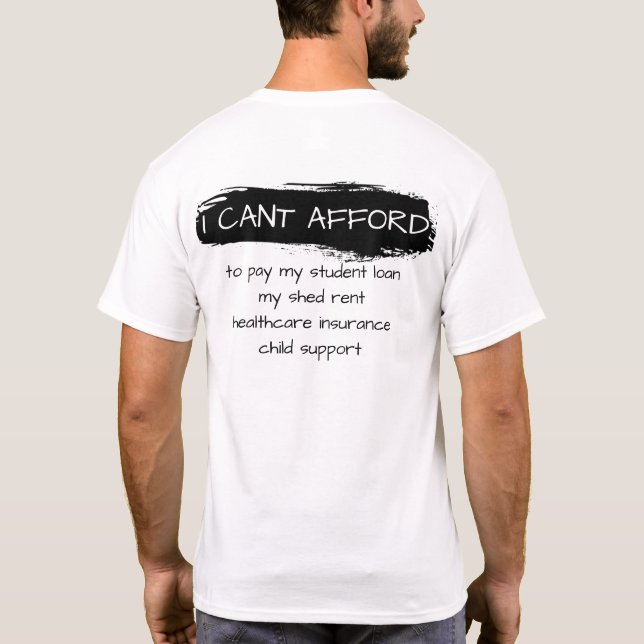 Hobo-Mode T-Shirt (Rückseite)