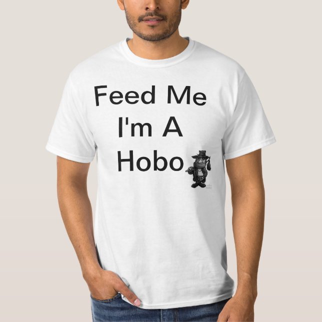 Hobo-Shirt T-Shirt (Vorderseite)