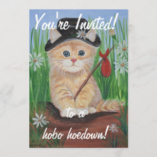 Hobohoedown-Einladungen! Einladung