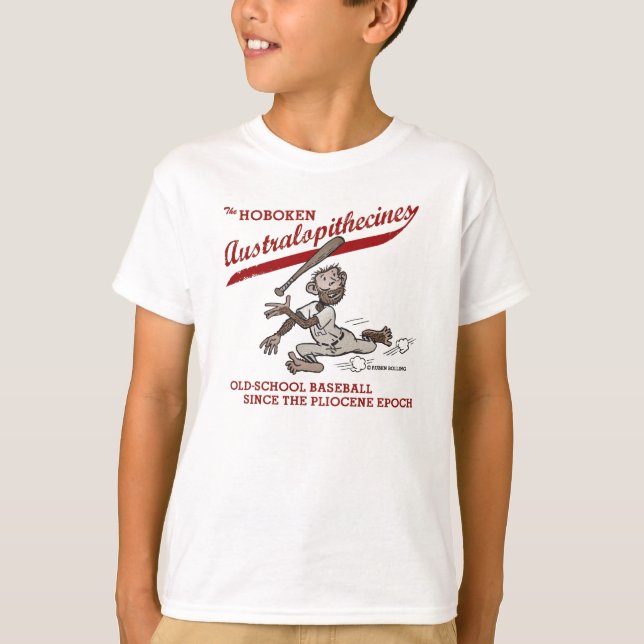 Hoboken Australopithecine - T - Shirt von Kindern (Vorderseite)