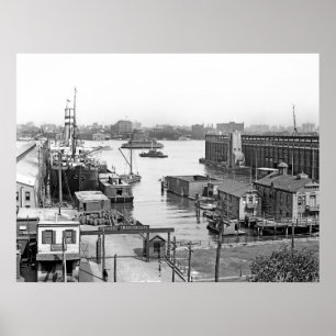 Hoboken Docks Poster