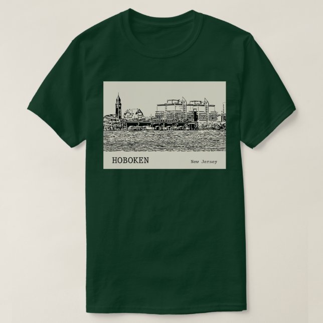 Hoboken New Jersey 2 T-Shirt (Design vorne)