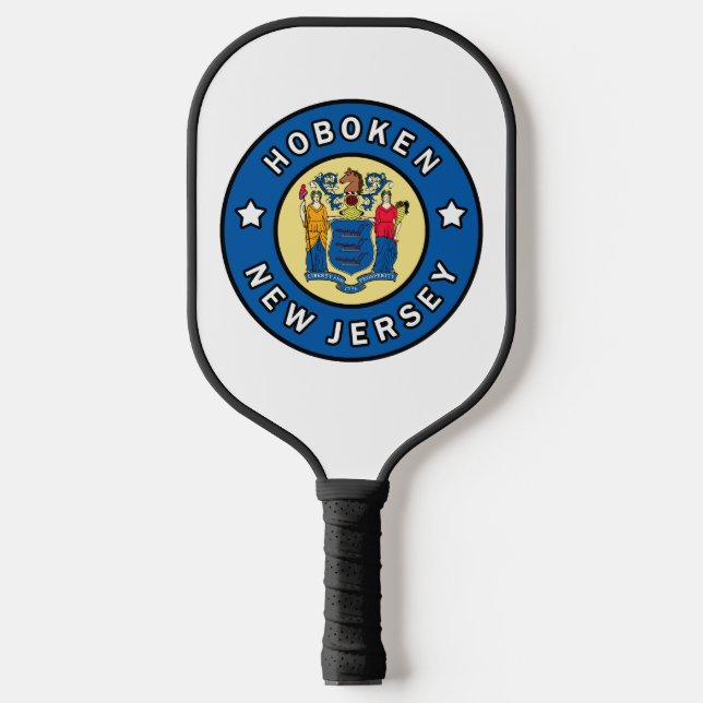 Hoboken New Jersey Pickleball Schläger (Vorderseite)