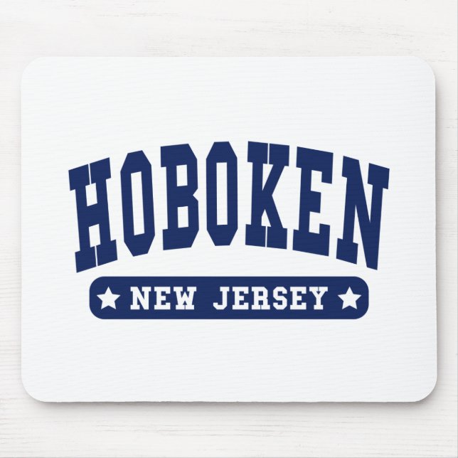 Hoboken New Jersey Uni Style T-Shirts Mousepad (Vorne)