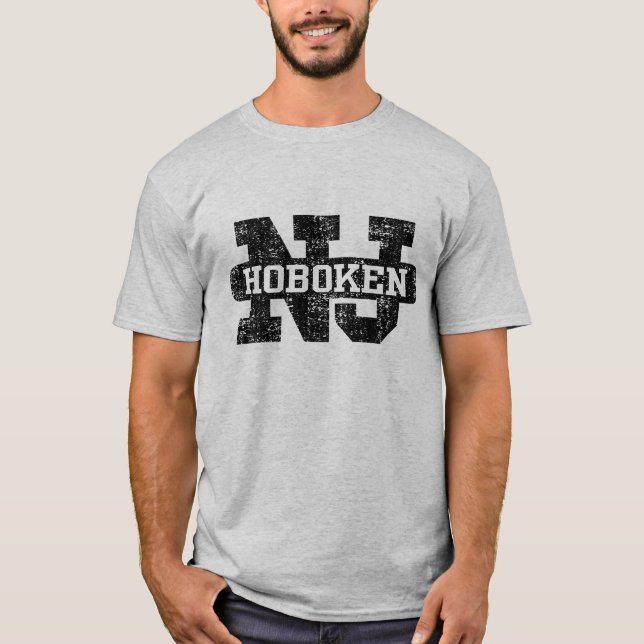 Hoboken NJ T-Shirt (Vorderseite)