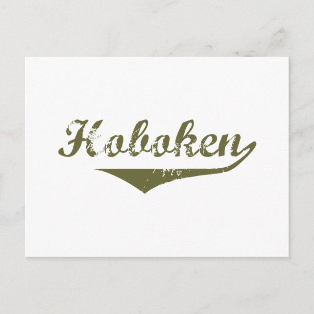 Hoboken Revolution für Shirts Postkarte (Vorderseite)