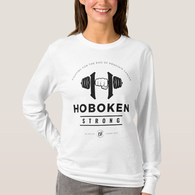 Hoboken Strong / Women's long slv T-Shirt (Vorderseite)