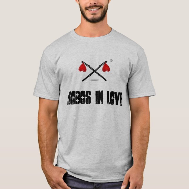 Hobos in der Liebe - Mädchen-Laos-Shirt T-Shirt (Vorderseite)