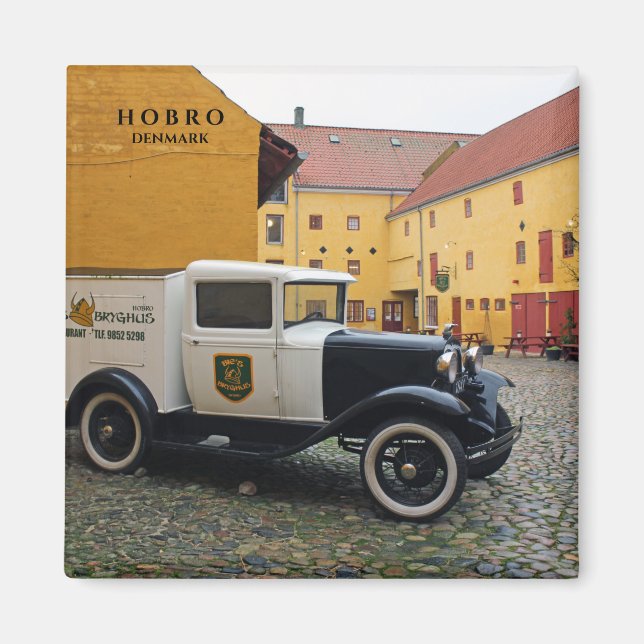 Hobro, Dänemark Magnet! Magnet (Vorne)