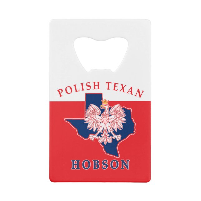 Hobson Polish Texan Geldbeutel Flaschenöffner (Vorderseite)