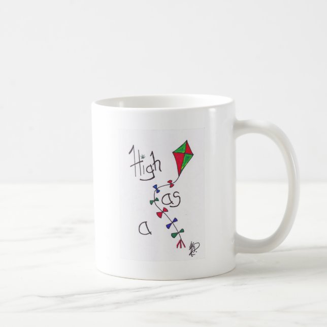Hoch als Drachen Tasse (Rechts)