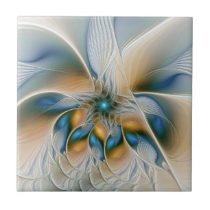 Hoch aufragende, Abstrakte Fantasy Fraktal Art mit Fliese