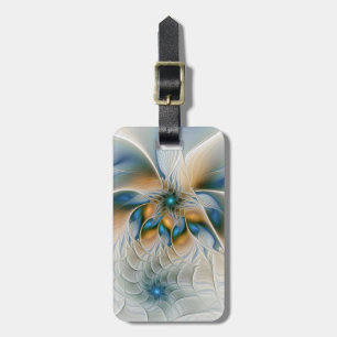 Hoch aufragende, Abstrakte Fantasy Fraktal Art mit Gepäckanhänger