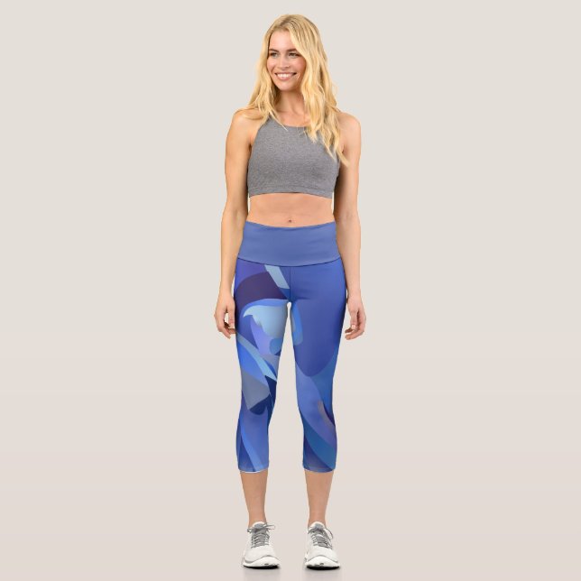 Hoch Capri Leggings (Vorderseite)