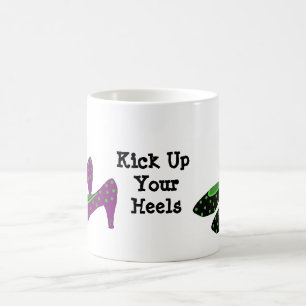 Hoch die Absätze Kaffeetasse