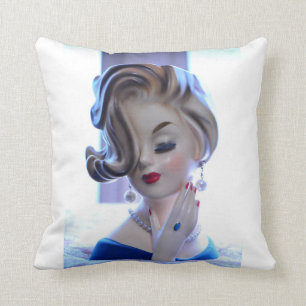 Hoch entwickelte Dame Manicure u. Ring-HauptVase Kissen