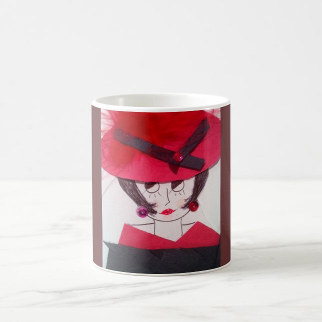 Hoch entwickelte Dame Mug Tasse (Mittel)