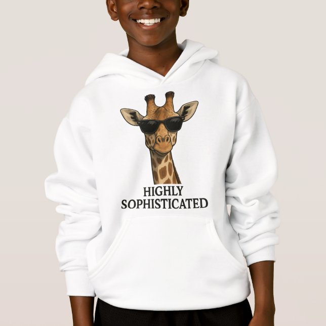 Hoch entwickelte Giraffe Hoodie (Vorderseite)