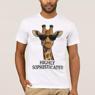 Hoch entwickelte Giraffe T-Shirt