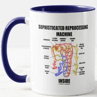 Hoch entwickelte Wiederaufbereitungsanlage im Inne Tasse
