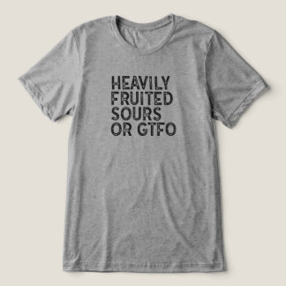 Hoch fruchtete Geräusche oder GTFO Tri-Blend Shirt
