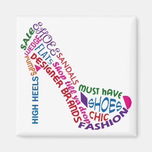 Hoch gehärtete Schuhe Magnet