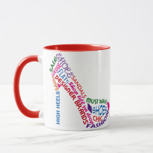 Hoch gehärtete Schuhe Tasse