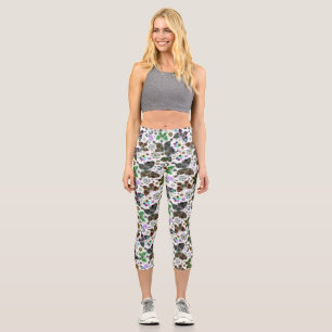 Hoch geschnittene Caprihosen Maßgeschneidert mit S Capri Leggings