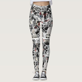 Hoch geschnittene Slim Fit Hosen – Stretchig, Komf Leggings