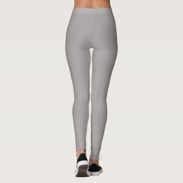 Hoch gewasste Leggings - Flechten & Stilvoll (Rückseite)