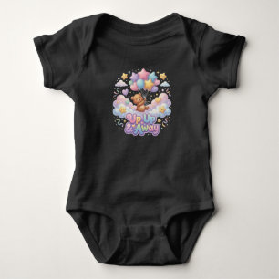 Hoch, hoch und weg baby strampler