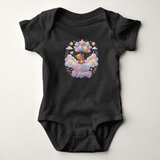 Hoch, hoch und weg baby strampler