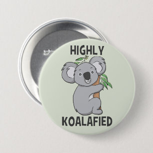 Hoch Koalafied Koala Button