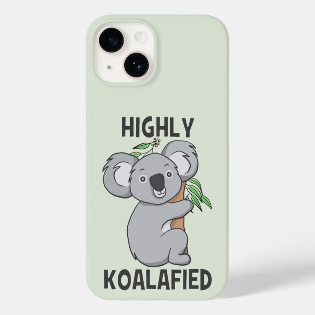 Hoch Koalafied Koala Case-Mate iPhone Hülle (Rückseite)