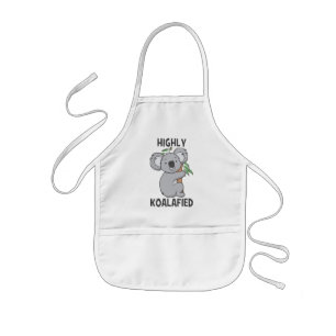 Hoch Koalafied Koala Kinderschürze