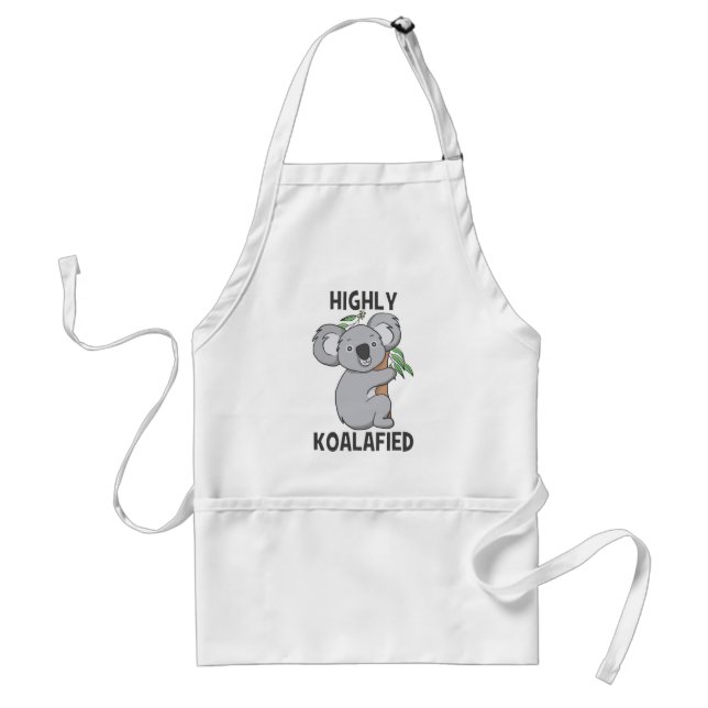 Hoch Koalafied Koala Schürze (Vorne)